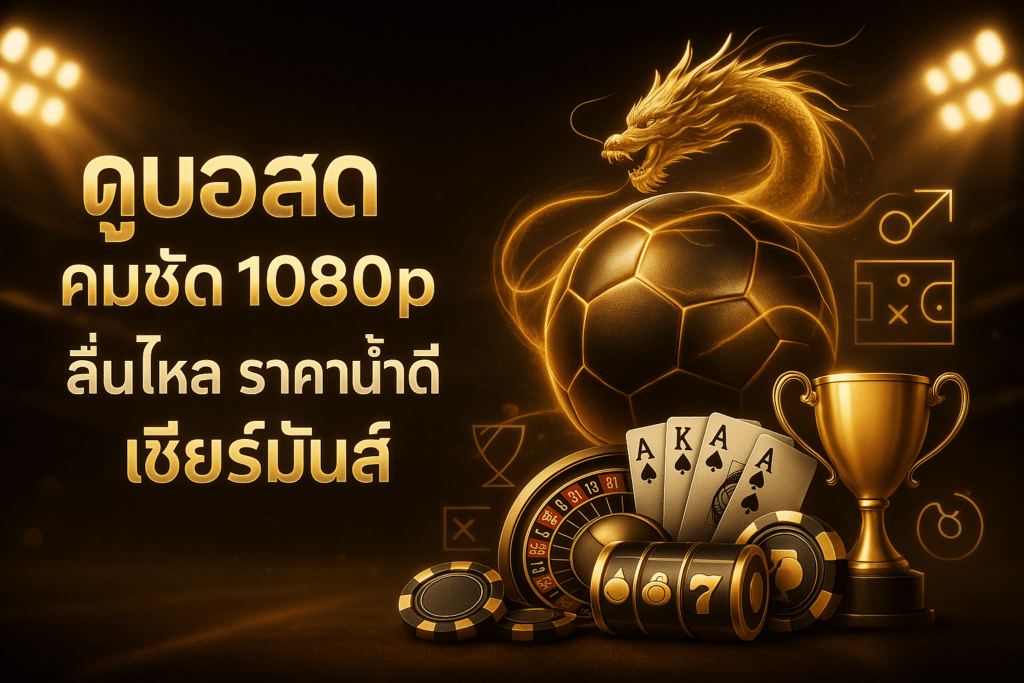 ดูบอลสด คมชัด 1080p