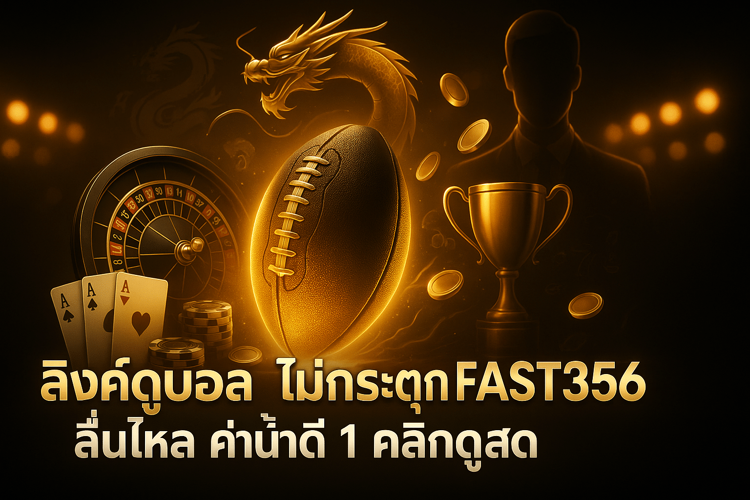 ลิงค์ดูบอล ไม่กระตุก FAST356