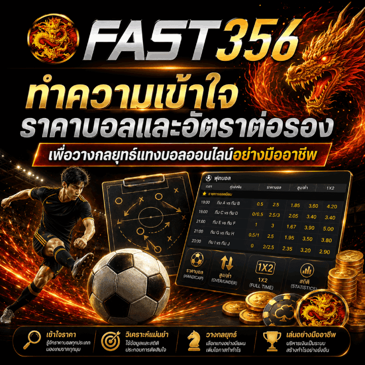 ทำความเข้าใจราคาบอลและอัตราต่อรอง